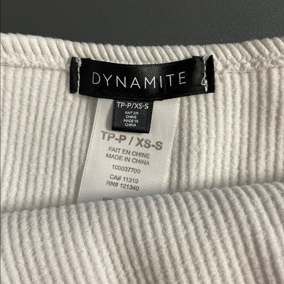 Dynamite Rib Knit Tube Top - Picture 3 of 3